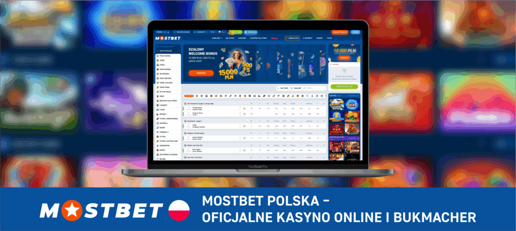 MostBet Polska oficjalne kasyno online